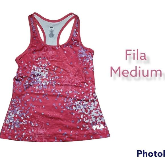 Fila Tops - Fila Tank Top with Built In Sports Bra Woman's Medium (TK34)